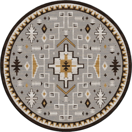 American Dakota Overshadow Natural Grays Rug - 0796NTG234