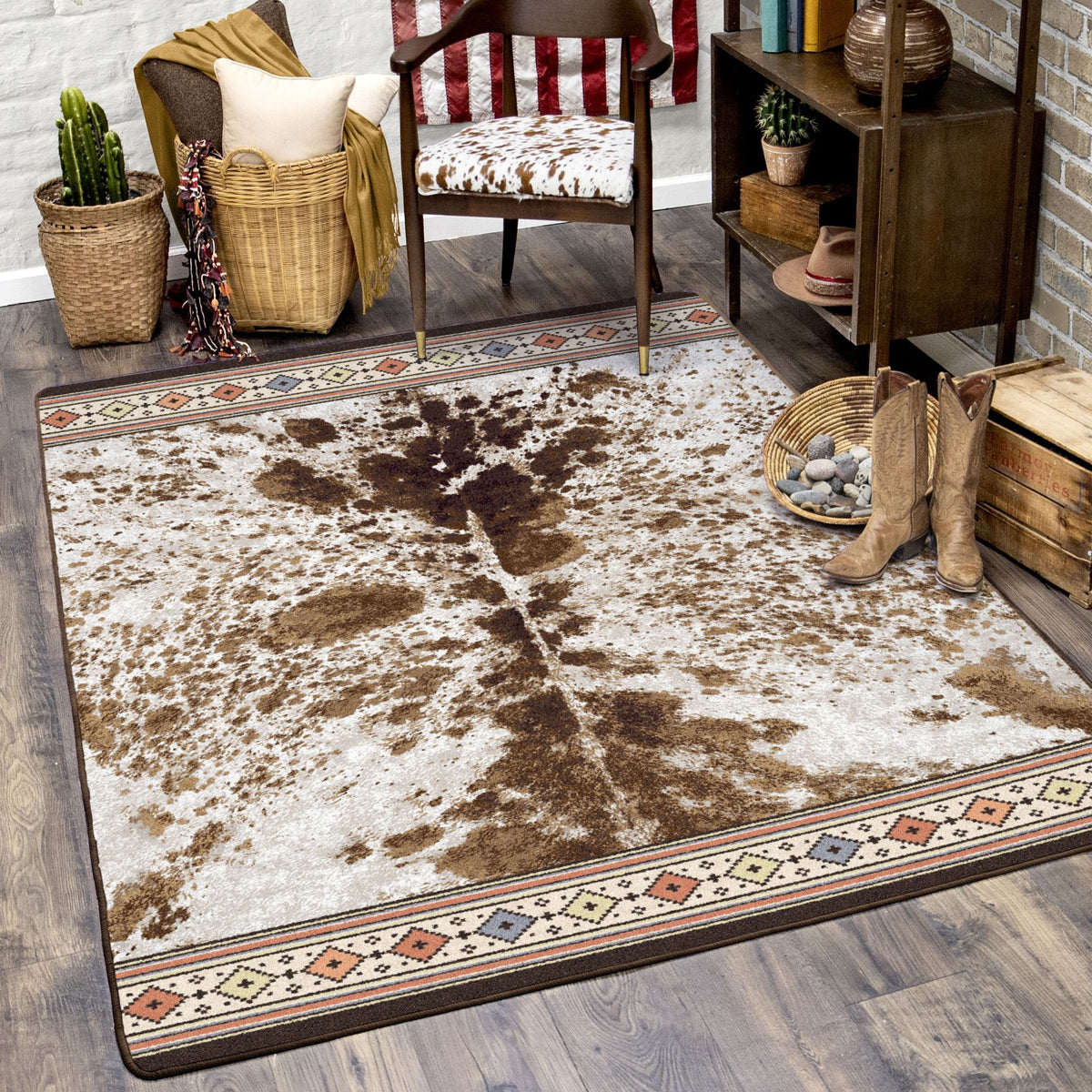 American Dakota Paint Brush Desert Rug