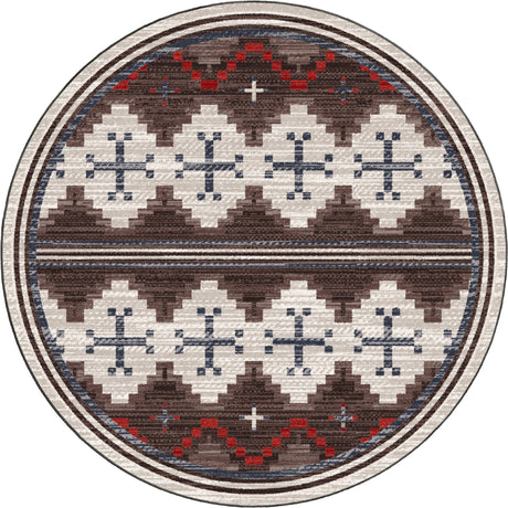 American Dakota Pathways Dusty Brown Rug - 0759DBR234