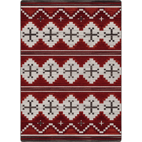 American Dakota Pathways Red Rug - 0759RED234