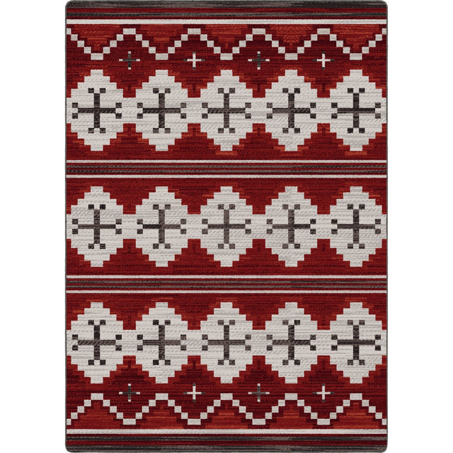 American Dakota Pathways Red Rug - 0759RED234