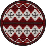 American Dakota Pathways Red Rug - 0759RED234
