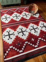 American Dakota Pathways Red Rug - 0759RED234
