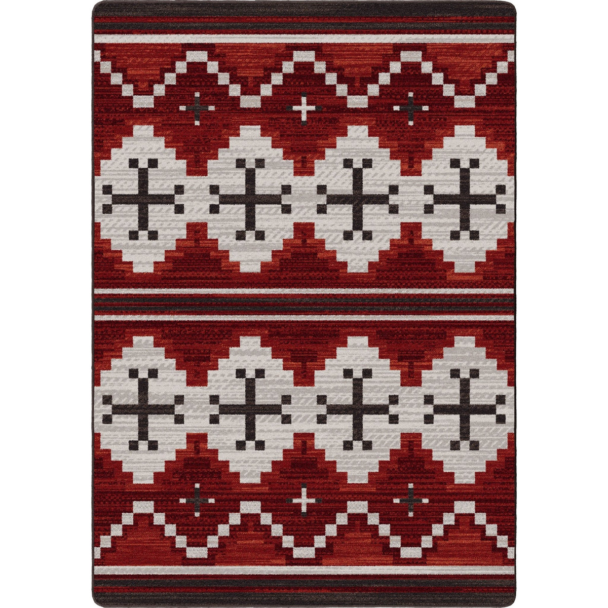 American Dakota Pathways Red Rug - 0759RED234