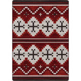 American Dakota Pathways Red Rug - 0759RED234