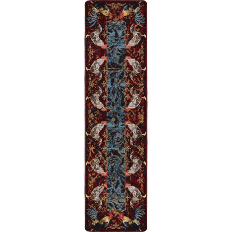 American Dakota Pecking Order Bordeaux Rug - 0691BDX234
