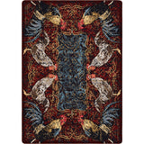 American Dakota Pecking Order Bordeaux Rug - 0691BDX234