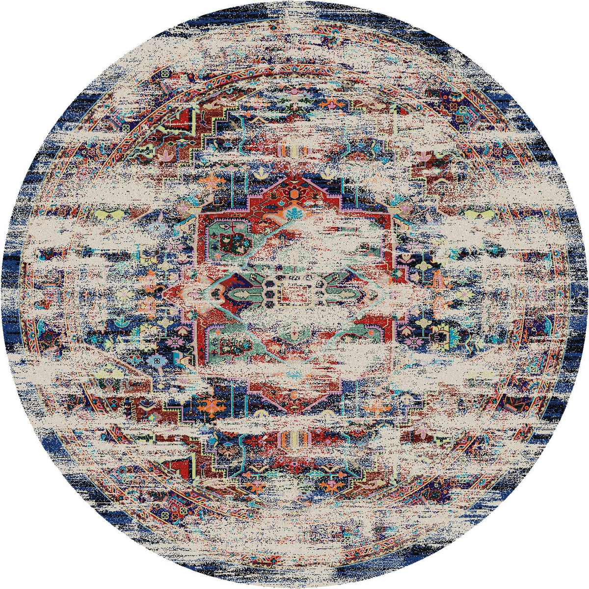 American Dakota Persia Distressed Wildflower Rug - RC0231DWF234
