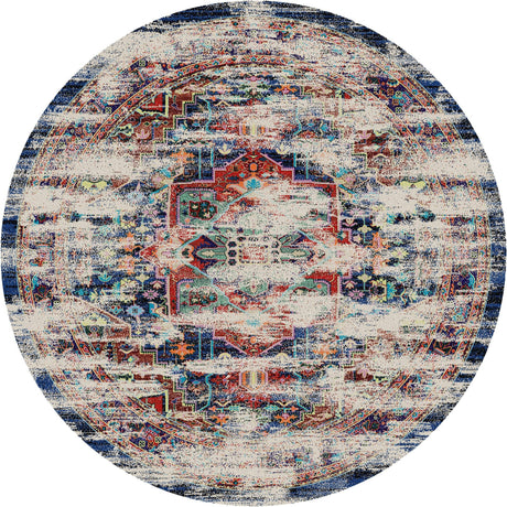 American Dakota Persia Distressed Wildflower Rug - RC0231DWF234