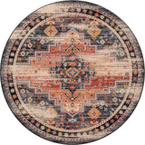 American Dakota Persian Version Distressed Sunset Rug - 0246DST234