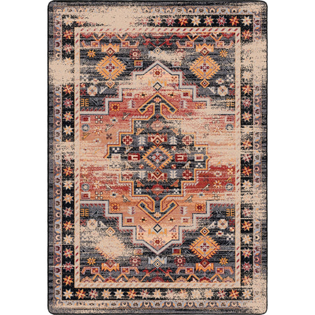 American Dakota Persian Version Distressed Sunset Rug - 0246DST234