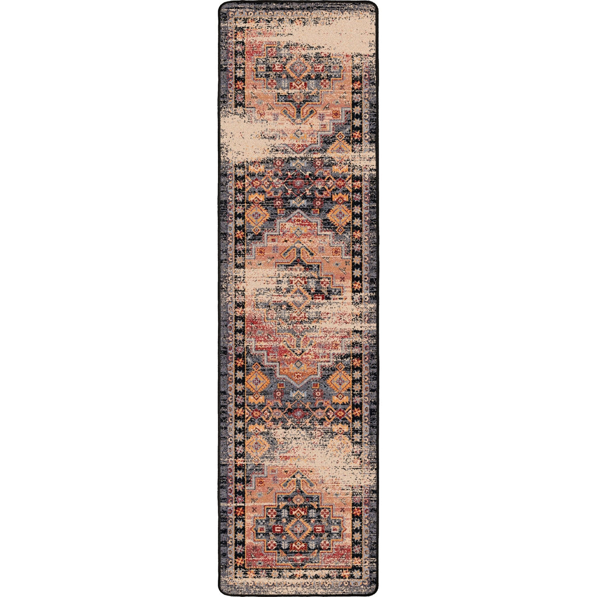 American Dakota Persian Version Distressed Sunset Rug - 0246DST234