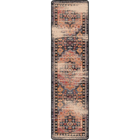 American Dakota Persian Version Distressed Sunset Rug - 0246DST234