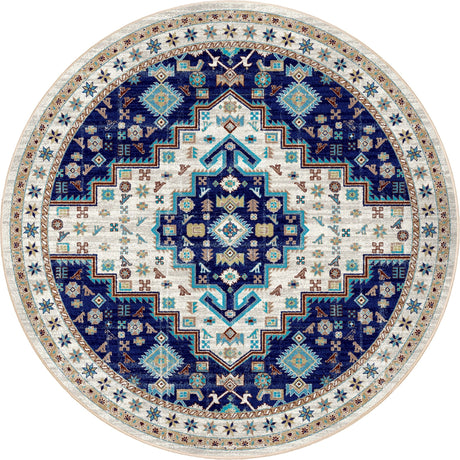 American Dakota Persian Version Dusk Blue Rug - 0246DBL234