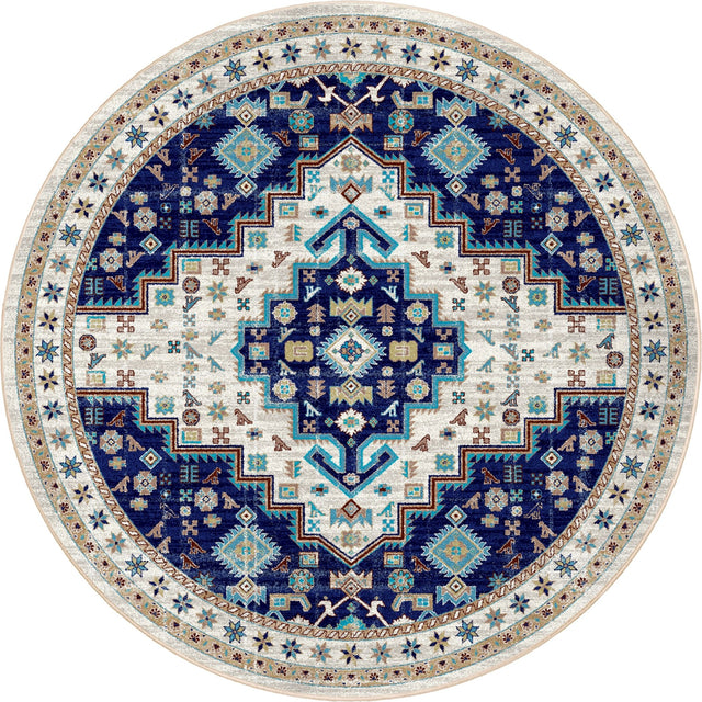 American Dakota Persian Version Dusk Blue Rug - 0246DBL234