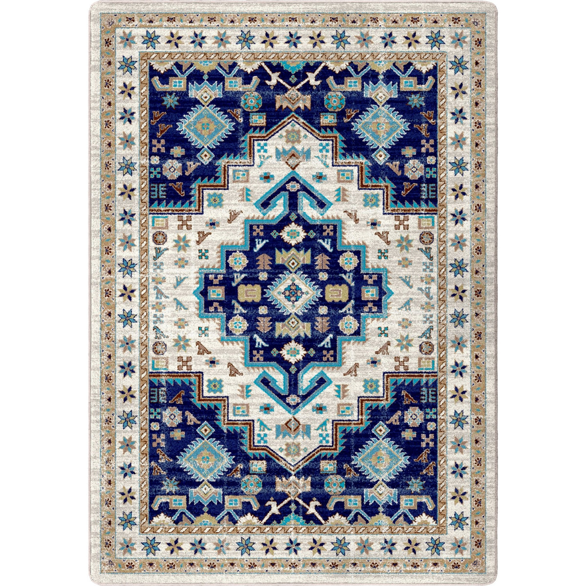 American Dakota Persian Version Dusk Blue Rug - 0246DBL234