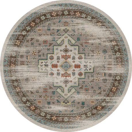 American Dakota Persian Version OKA Light Distressed Rug - OKA0366LDS234