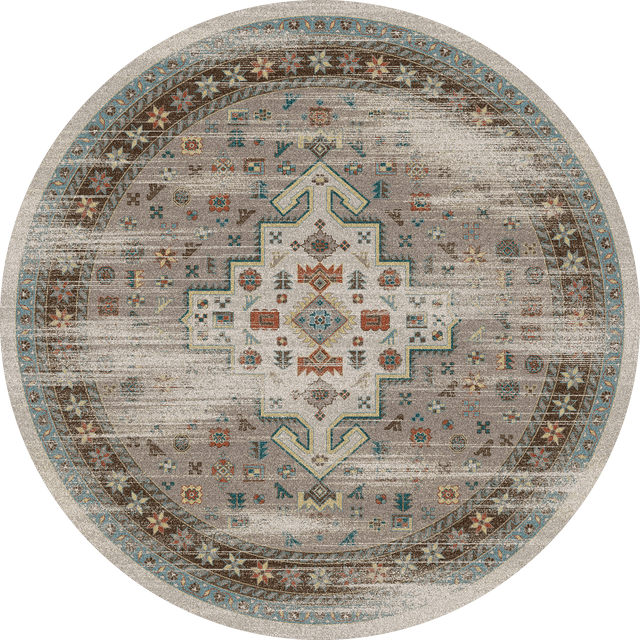 American Dakota Persian Version OKA Light Distressed Rug - OKA0366LDS234