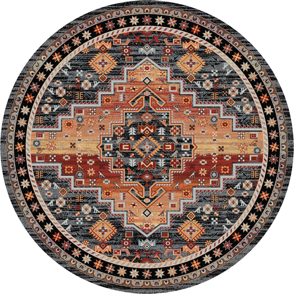American Dakota Persian Version Sunset Rug - 0246SST234