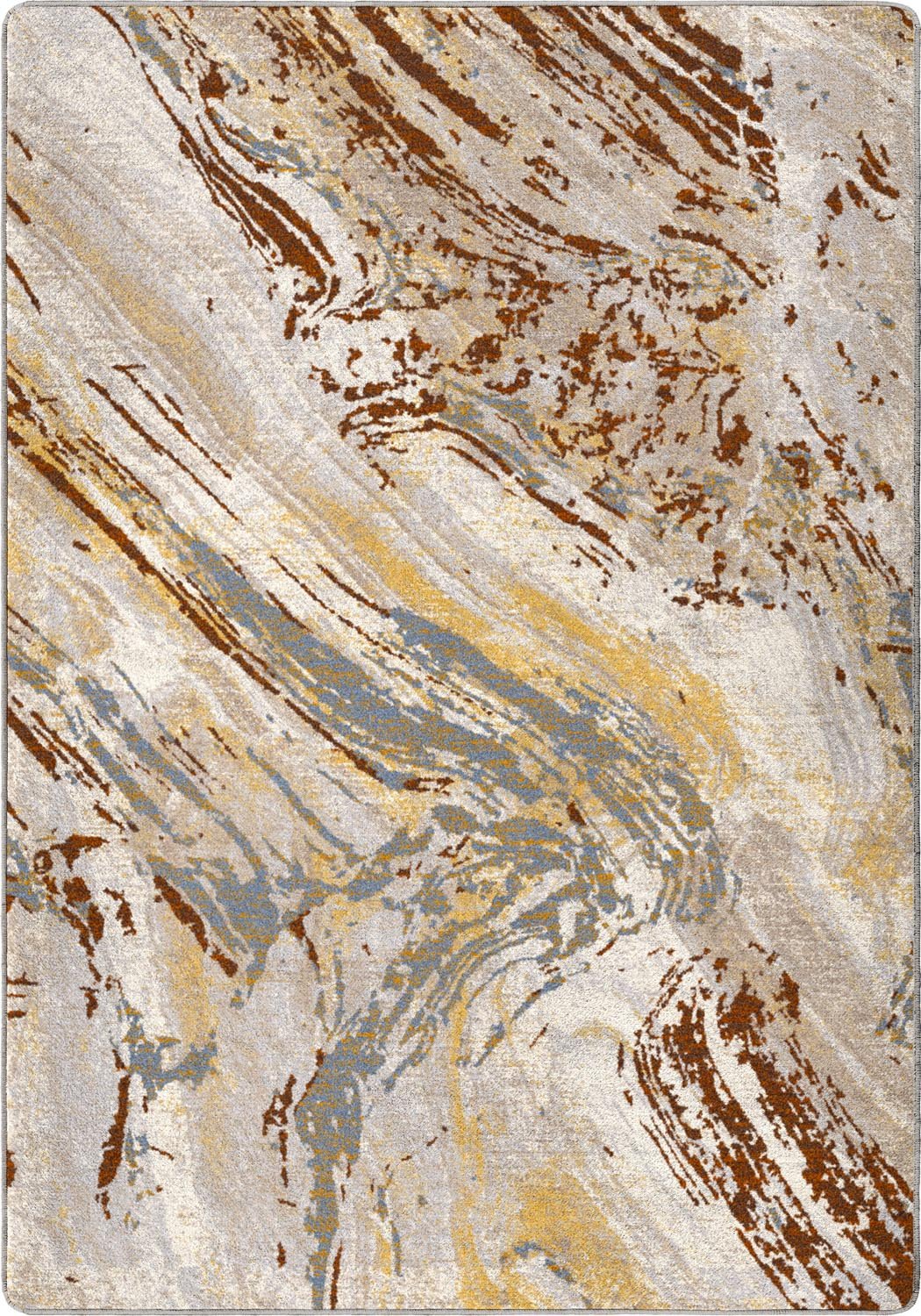 American Dakota Petrified Amber Wash Rug - 0530AMW234