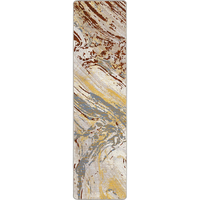 American Dakota Petrified Amber Wash Rug - 0530AMW234