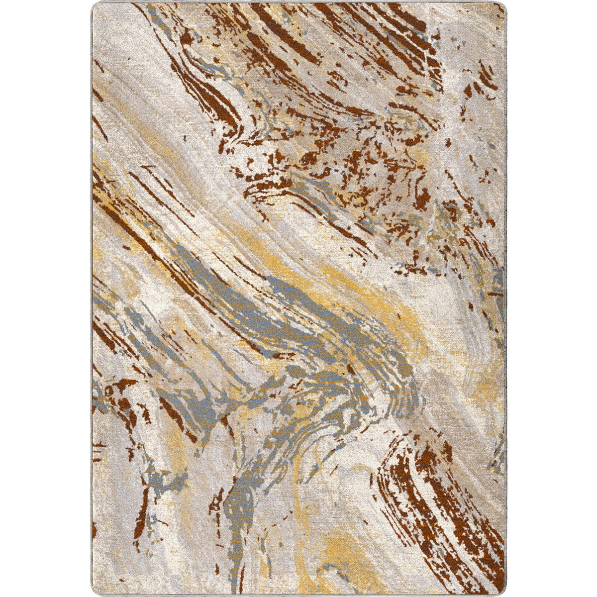 American Dakota Petrified Amber Wash Rug - 0530AMW234
