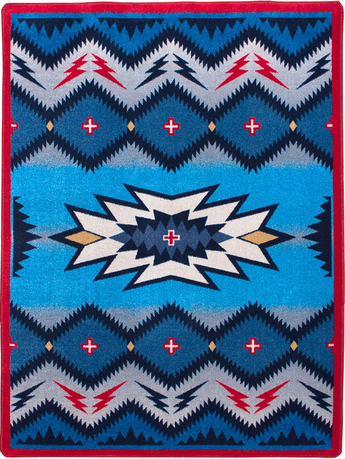 American Dakota Pilot Denim Rug - S0229DEN234