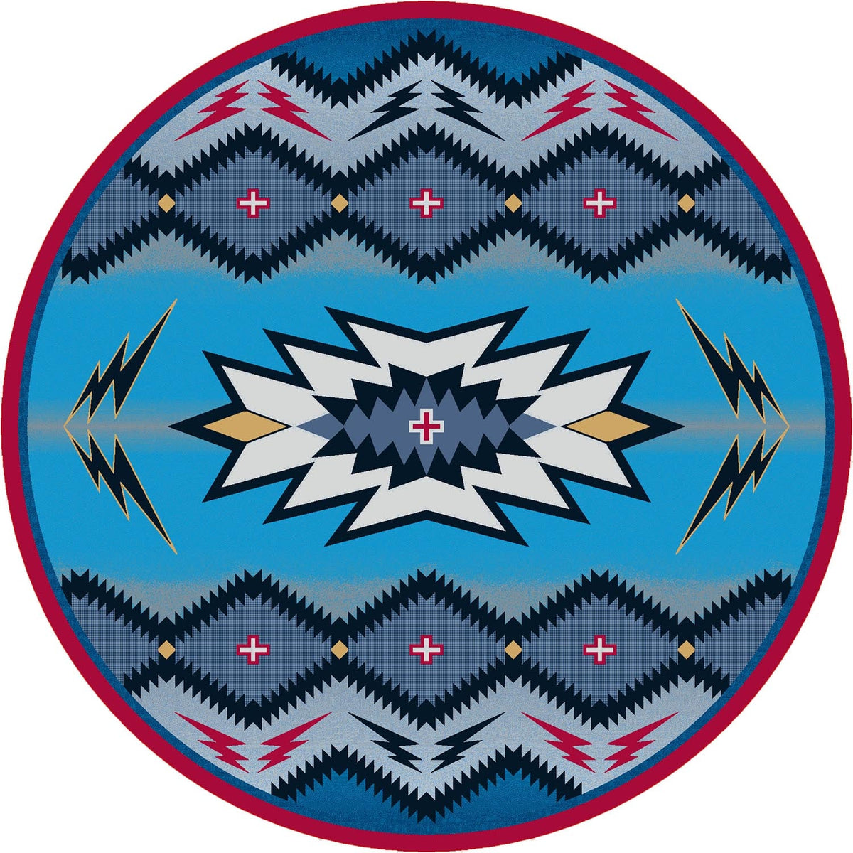 American Dakota Pilot Denim Rug - S0229DEN234