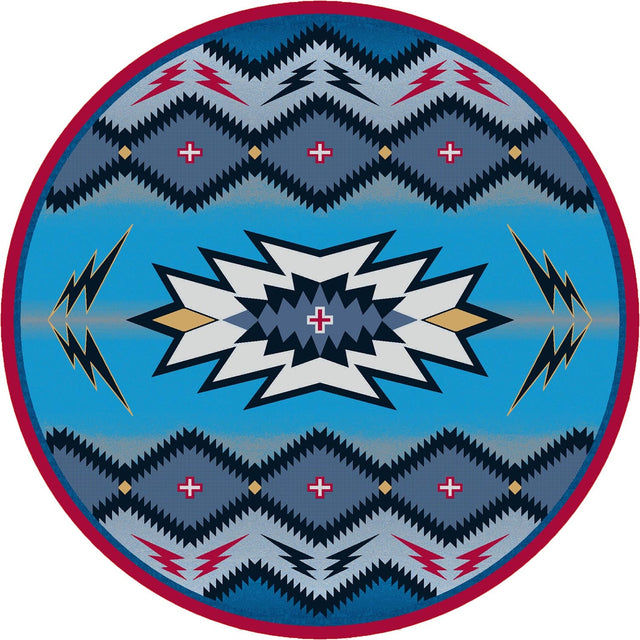 American Dakota Pilot Denim Rug - S0229DEN234