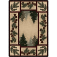 American Dakota Pine Forest Maize Rug - 0092MAZ234