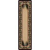 American Dakota Pine Forest Maize Rug - 0092MAZ234
