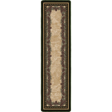 American Dakota Pine Mountain Green Rug - 0068GRN234