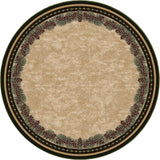 American Dakota Pine Mountain Green Rug - 0068GRN234