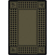 American Dakota Pine Refuge Green Rug - 0086GRN234