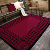 American Dakota Pine Refuge Red Rug - 0086RED234