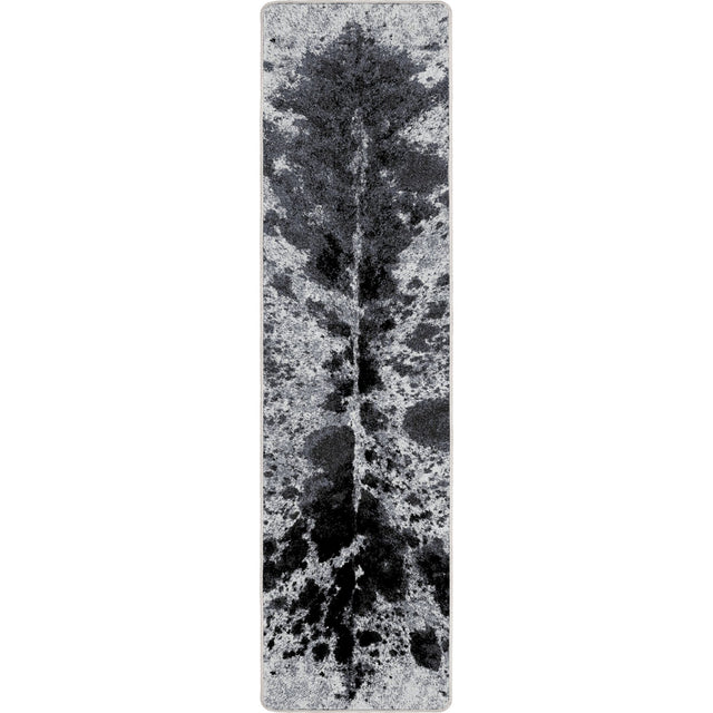 American Dakota Pioneer Longhorn Black And White Rug - 0513BAW234