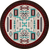 American Dakota Prairie Wind Turquoise Rug