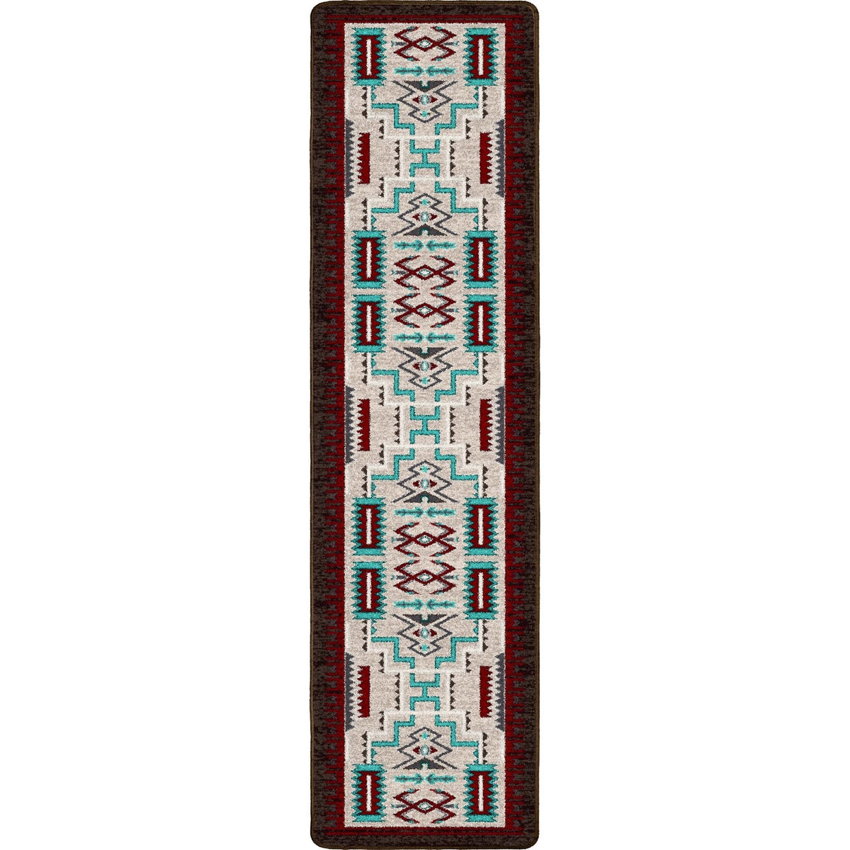 American Dakota Prairie Wind Turquoise Rug