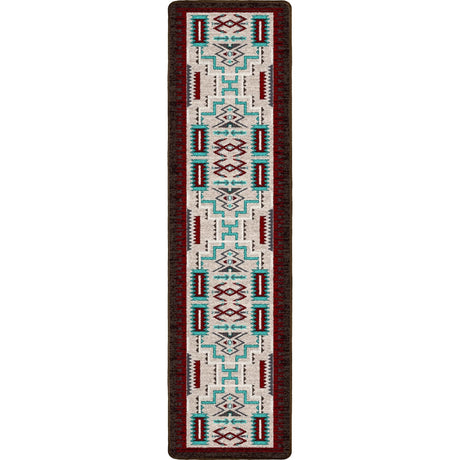American Dakota Prairie Wind Turquoise Rug