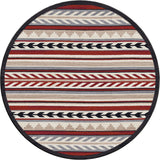 American Dakota Progression Red Rug - 0797RED234