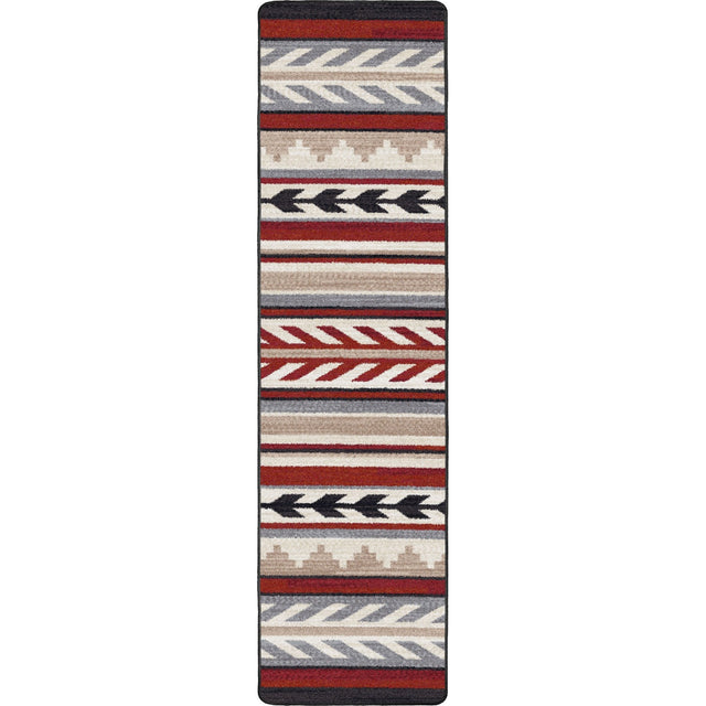 American Dakota Progression Red Rug - 0797RED234