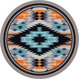 American Dakota Radiowaves Fire Rug - 0783FRE234