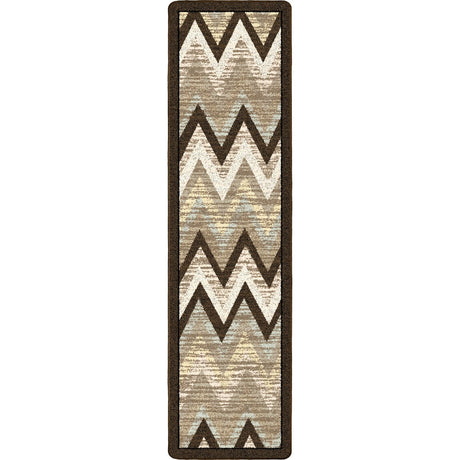American Dakota Rain Flame Cool Earth Rug