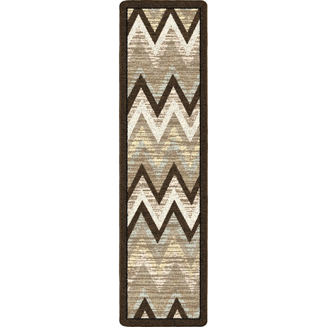 American Dakota Rain Flame Cool Earth Rug