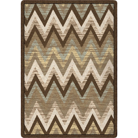 American Dakota Rain Flame Cool Earth Rug