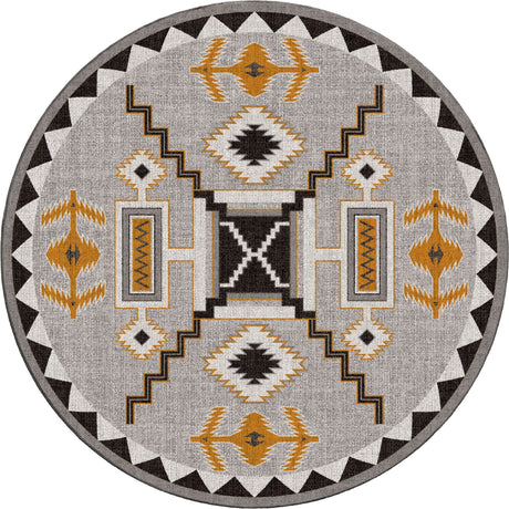 American Dakota Rain Giver Obsidian Rug - 0760OBS234