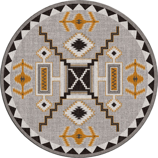 American Dakota Rain Giver Obsidian Rug - 0760OBS234