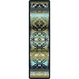 American Dakota Rainbow Blanket Blue Shades Rug