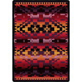 American Dakota Rainbow Blanket Sunset Rug