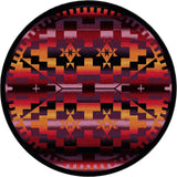 American Dakota Rainbow Blanket Sunset Rug